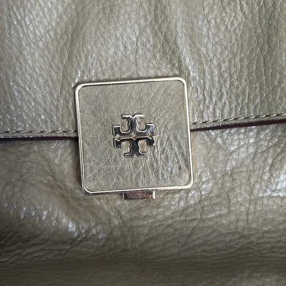 Tory Burch Olive Green Leather Bag - Picture 2 of 10